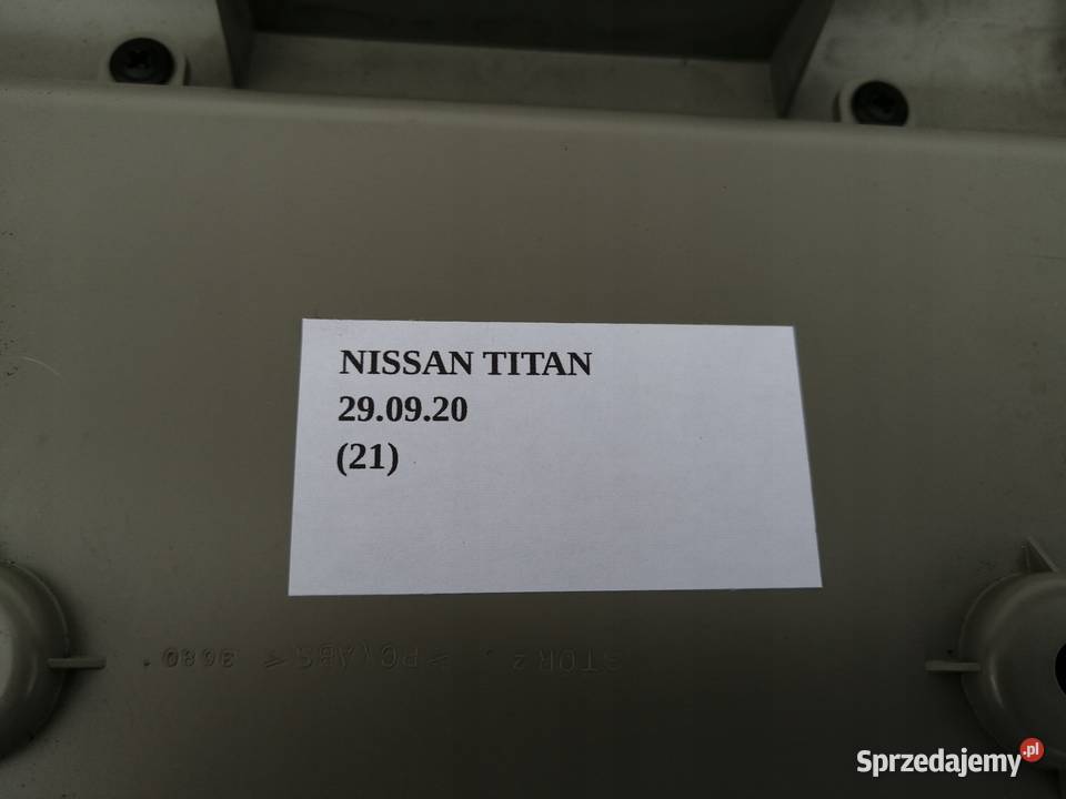 KONSOLA NAKŁADKA RADIA PODSUFITKI NISSAN TITAN