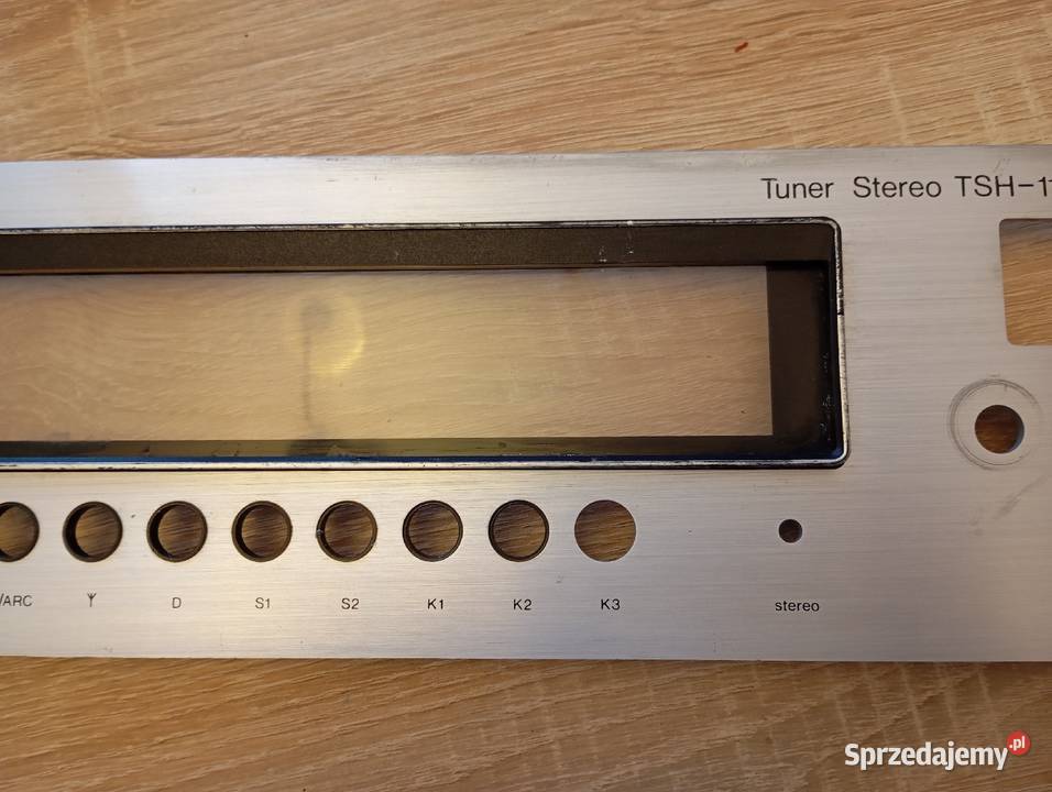 Unitra tuner TSH 110 panel przedni mazowieckie