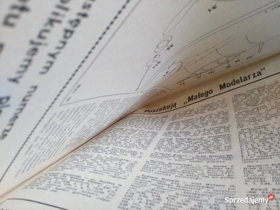 Mały Modelarz 51986 Japoński samolot Nakajima śląskie Dąbrowa Górnicza