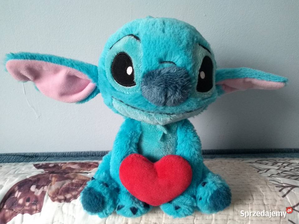 Maskotka pluszowa Stitch z sercem Lilo i Stitch podlaskie Białystok