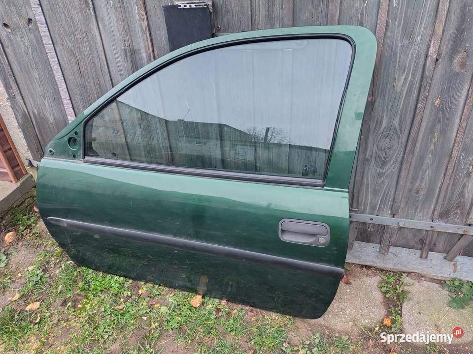 Drzwi fotele opel corsa B