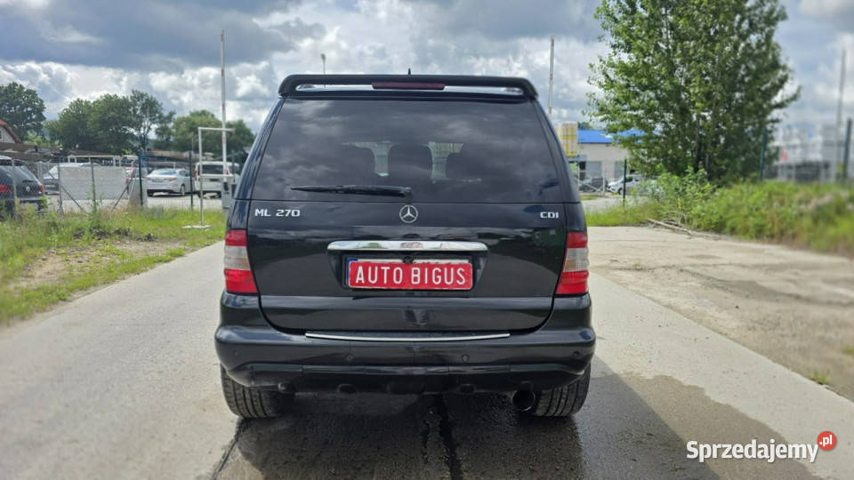 Mercedes ML 270 Duża Navi 4x4 automat xsenon reflektory ksenonowe sprzedam