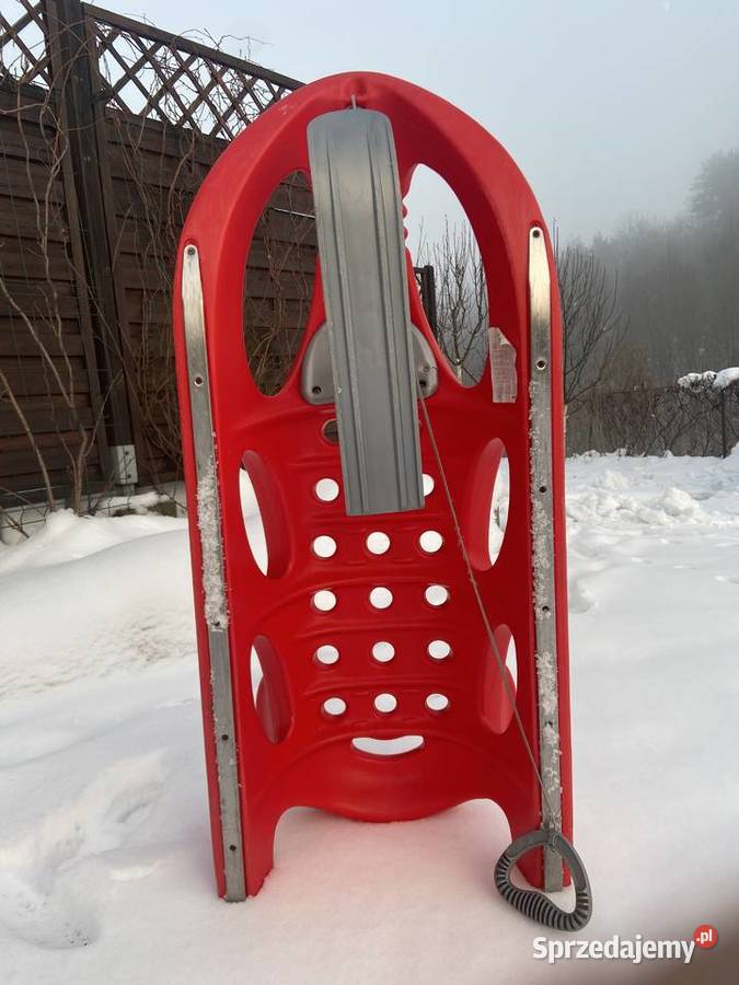SANKI PLASTIKOWE Z KIEROWNICĄ NARTOSANKI Sanki małopolskie sprzedam