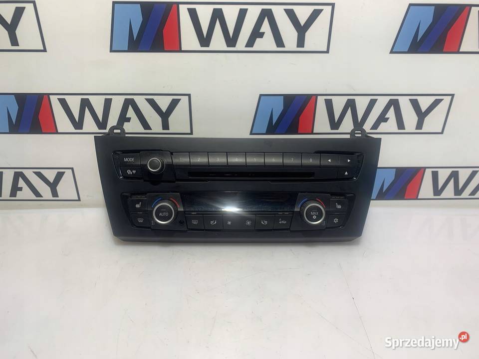 BMW F20 F21 F30 F32 PANEL RADIA NAWIEWU GRZANE Panele sterowania, przełączniki