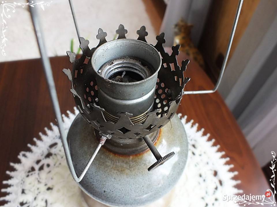 Stara lampa Mysłakowice Polam G10 Oprawa PRL lat Antyki lubuskie Żary