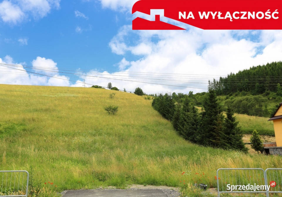 Działka rolnobudowlana asfalt Grywałd