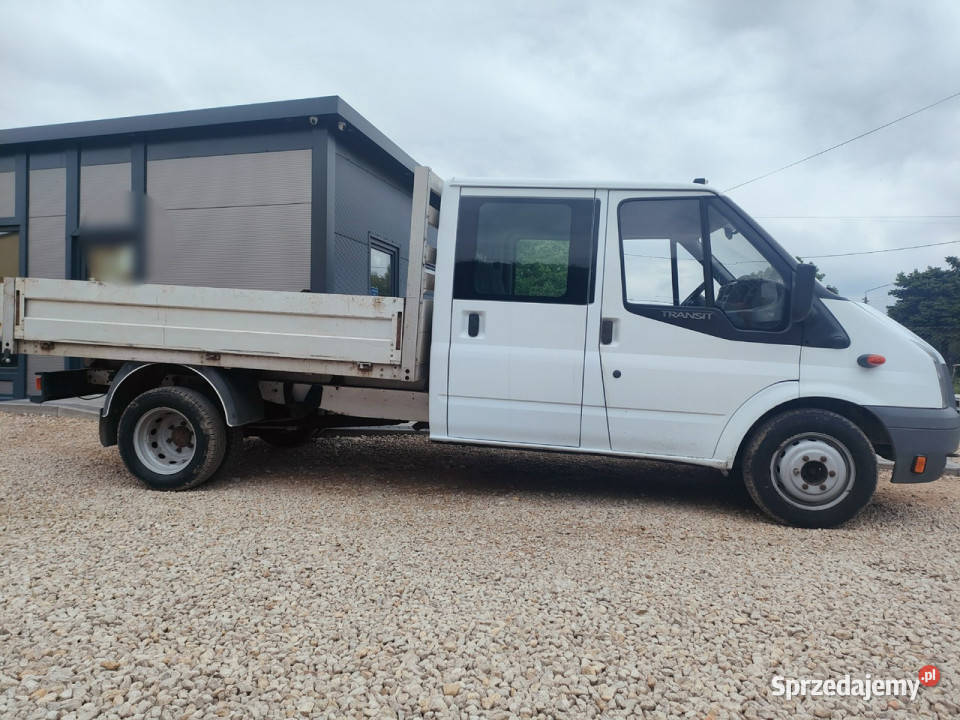 Ford Transit Doka 7 osób na bliźniaku skrzynia 100KM śląskie Chełm Śląski sprzedam