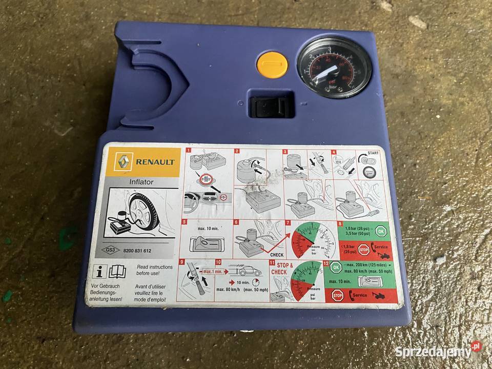 Kompresor Do Koła Sprężarka 8200831612 Renault podkarpackie Krzeszów