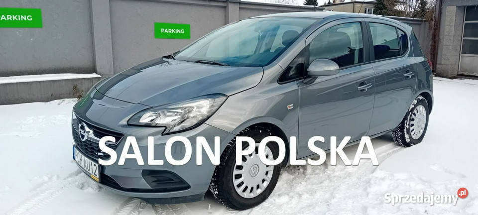 Opel Corsa Enjoy 14 75 salon Polska bezwypadkowa VAT marża Łódź