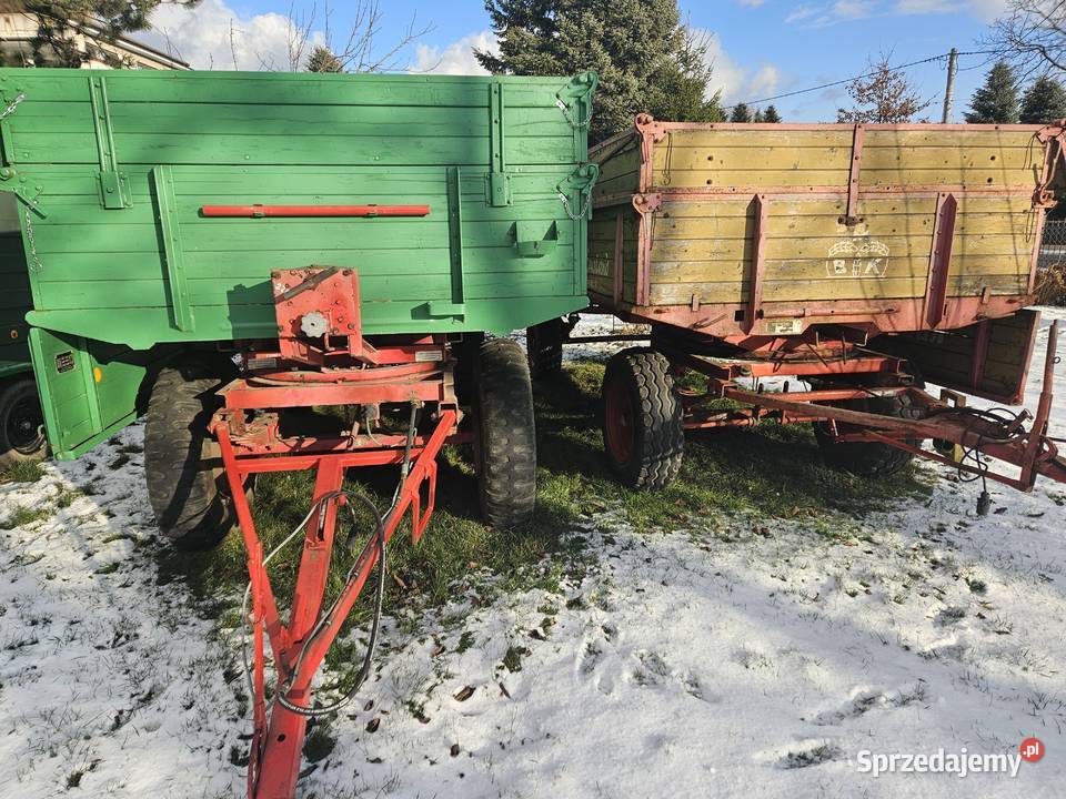 Przyczepa wywrotka dwustronna 36t Krone nieuszkodzony podkarpackie Jarosław