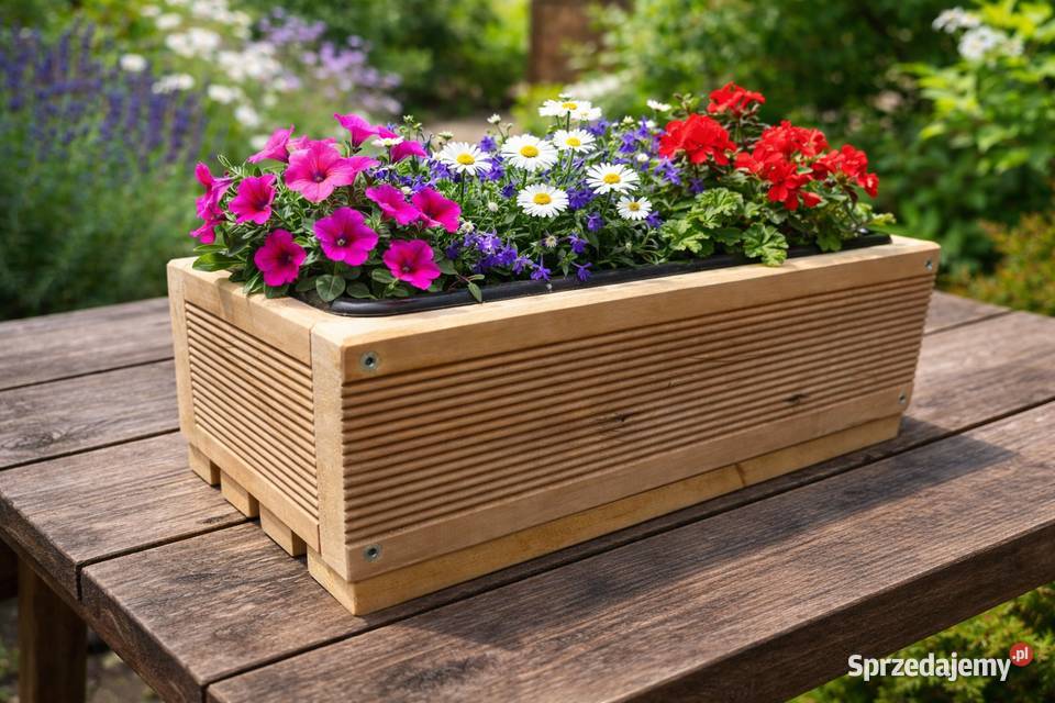 donica ogrodowa skrzynka na kwiaty balkon taras Rudnik nad Sanem
