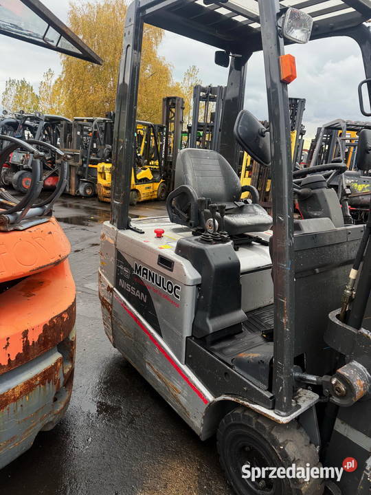 wózek widłowy elektryczny NISSAN 1NL18Q Triplex Nissan