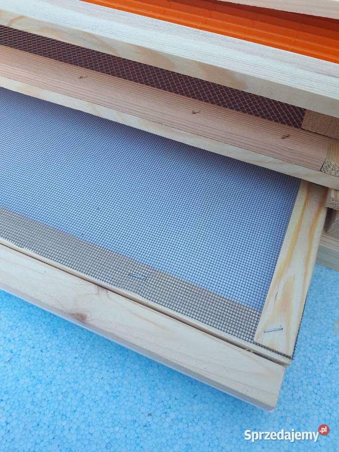 Ule wielkopolskie dennica z poławiaczem pyłku Pszczelarstwo Tanina