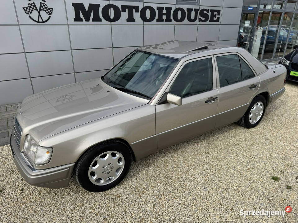 Mercedes E 280 280 E klima skóra automat W124 2799cm3 Mercedes-Benz Chełm Śląski