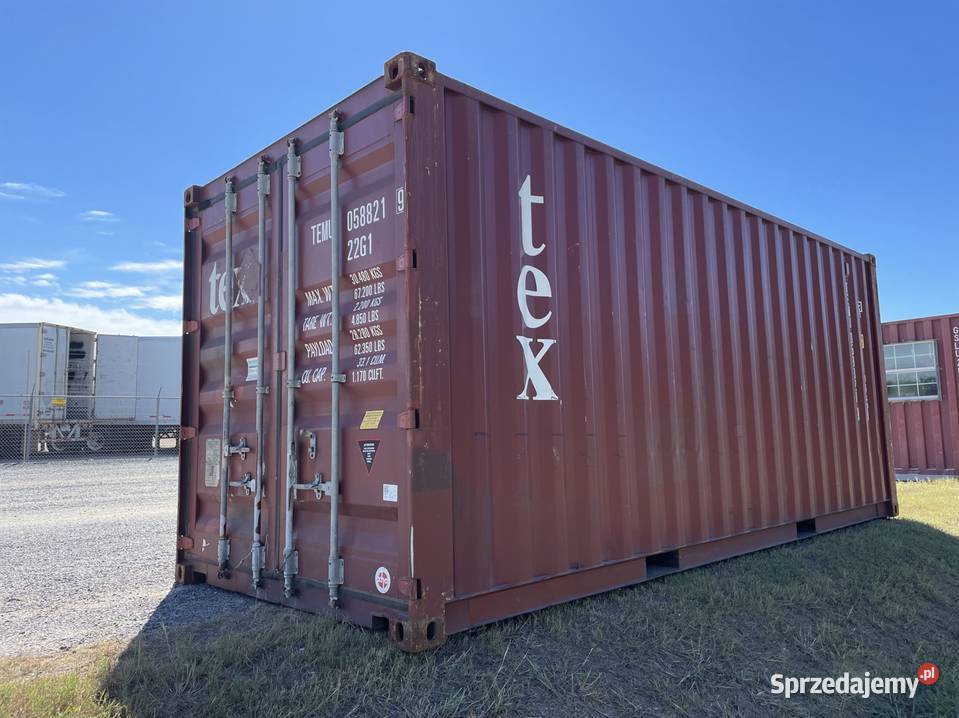 Kontener morski magazynowy 20DV 6 metrowy Radomsko