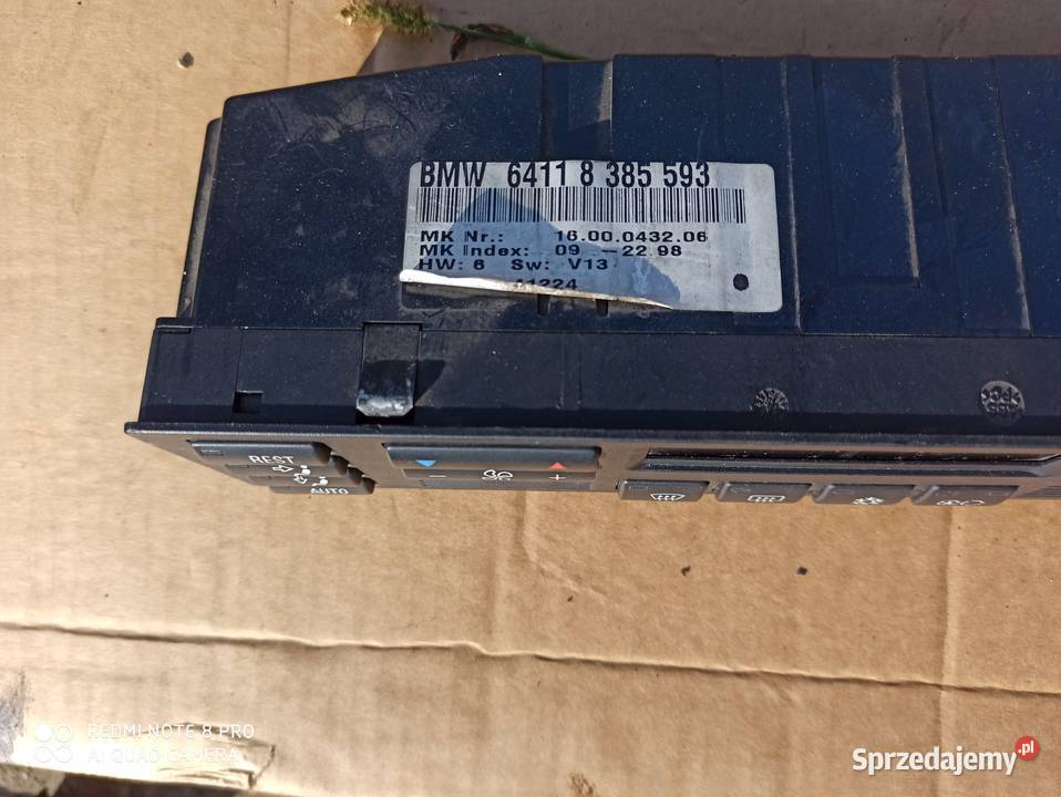 bmw e38 panel klimatyzacji europa Imielin