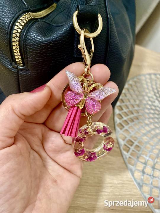 Brelok do kluczy i torebki z literą C świętokrzyskie Kielce