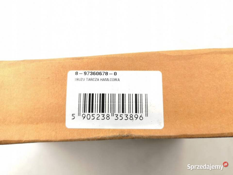 TARCZA HAMLCOWA ISUZU D 20022012 NOWA ORYGINAŁ