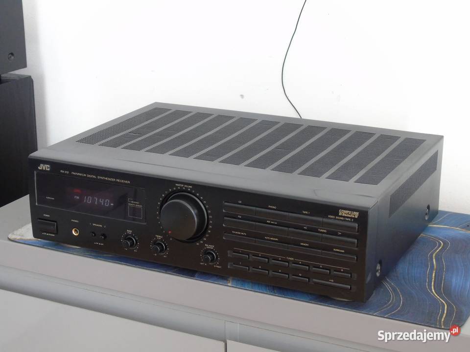 Amplituner JVC RX212 mocny i sprawny DOSTAWA