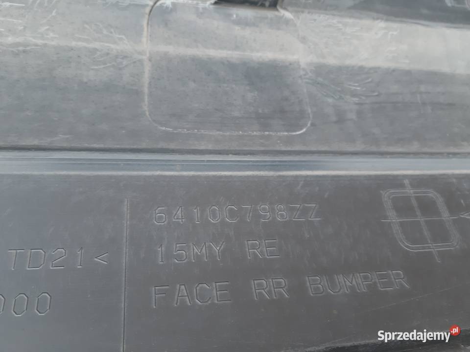 MITSUBISHI OUTLANDER III 3 ZDERZAK TYŁ TYLNY Trzciel