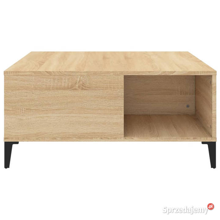 Stolik kawowy dąb sonoma 80x80x365 materiał Warszawa sprzedam