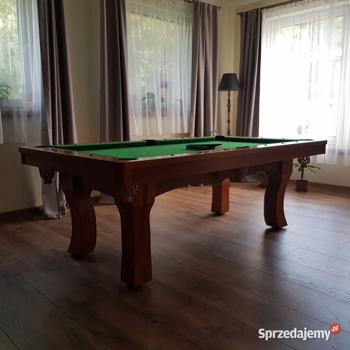 Stół Bilardowy Jadalny MATI Drewniany 3w1 Bilard Krzyżowice