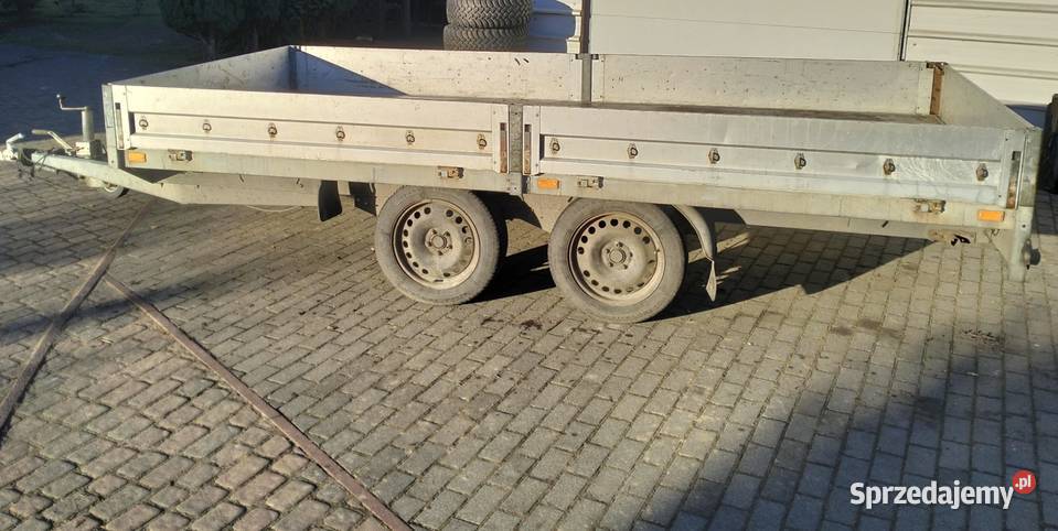 Przyczepa laweta 2700 burtowe Przyczepy lubuskie Gorzów Wielkopolski