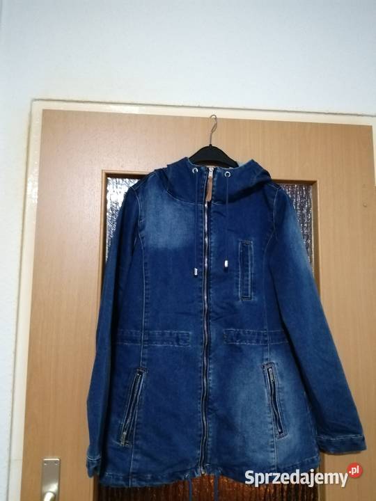 Cropp kurtka jeansowa z kapturem rozmiar XL 80 Cropp sprzedam