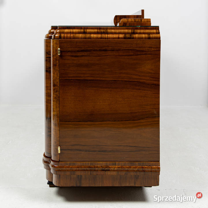 Przedwojenny Bufet Art Deco 19301939 Czeczota