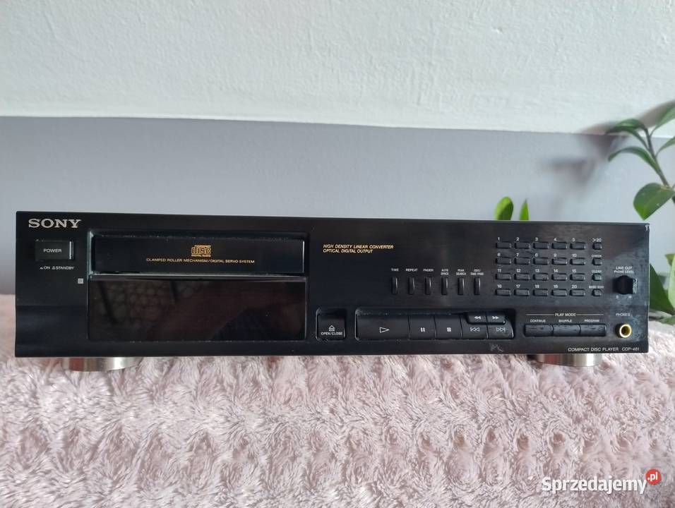 Odtwarzacz CD Sony cdp 461 z pilotem Odtwarzacze CD i MD Trzebuska