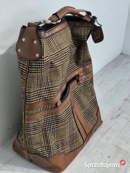 Unikalna Torba Podróżna Vintage MasterPack by łódzkie Poddębice