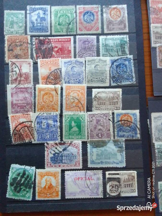 Znaczki Mexico stare Zabierzów