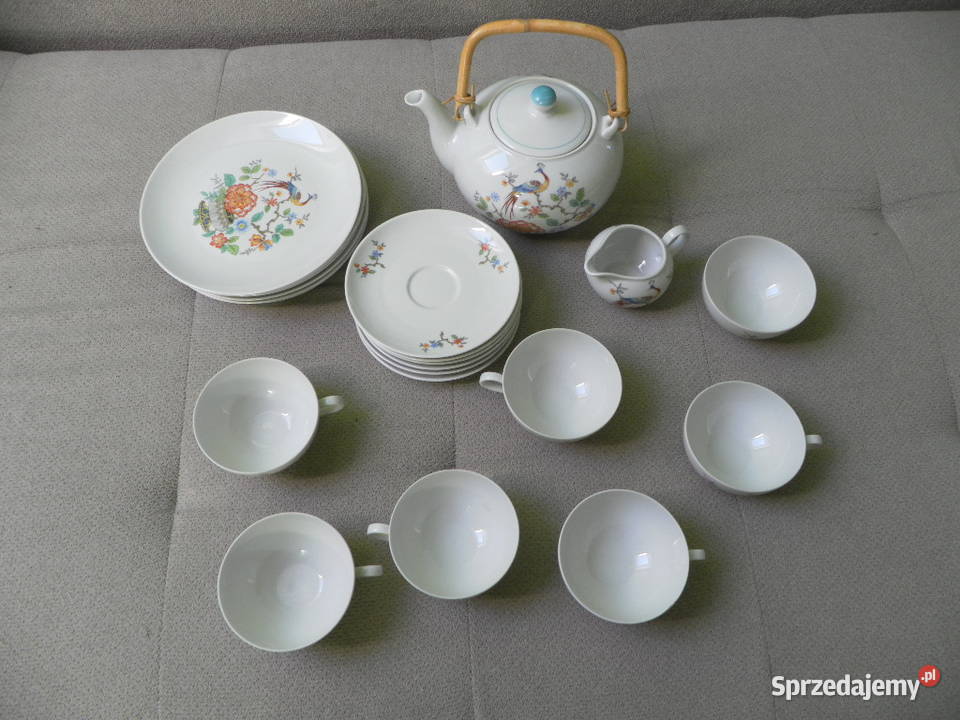 Porcelanowy serwis do kawy 6 osób Seltmann dolnośląskie Legnica