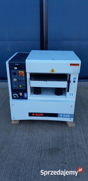 Grubościówka strugarka SCM 520 1725 Produkcja małopolskie Naprawa