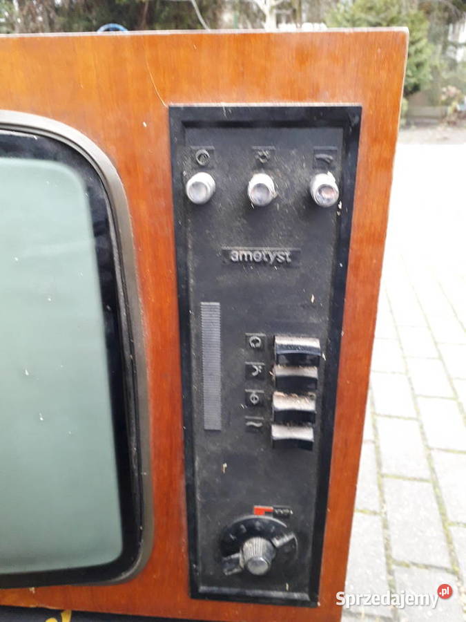 Telewizor Ametyst barek akwarium rekwizyt Warszawa