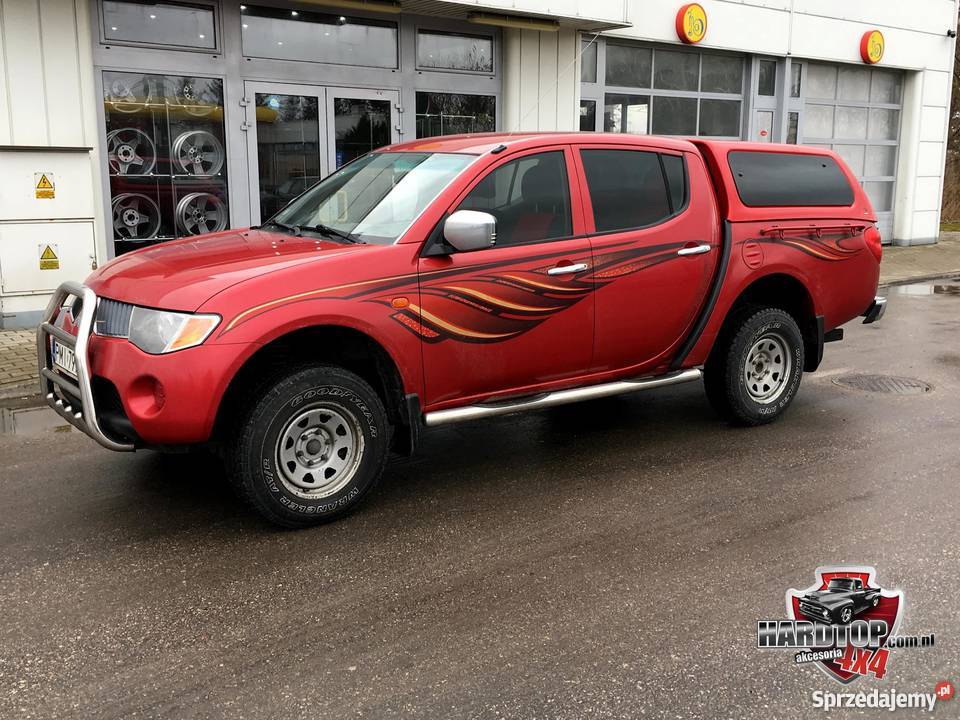Zabudowa hardtop Mitsubishi L200 0509 18 Karoseria Pasłęk