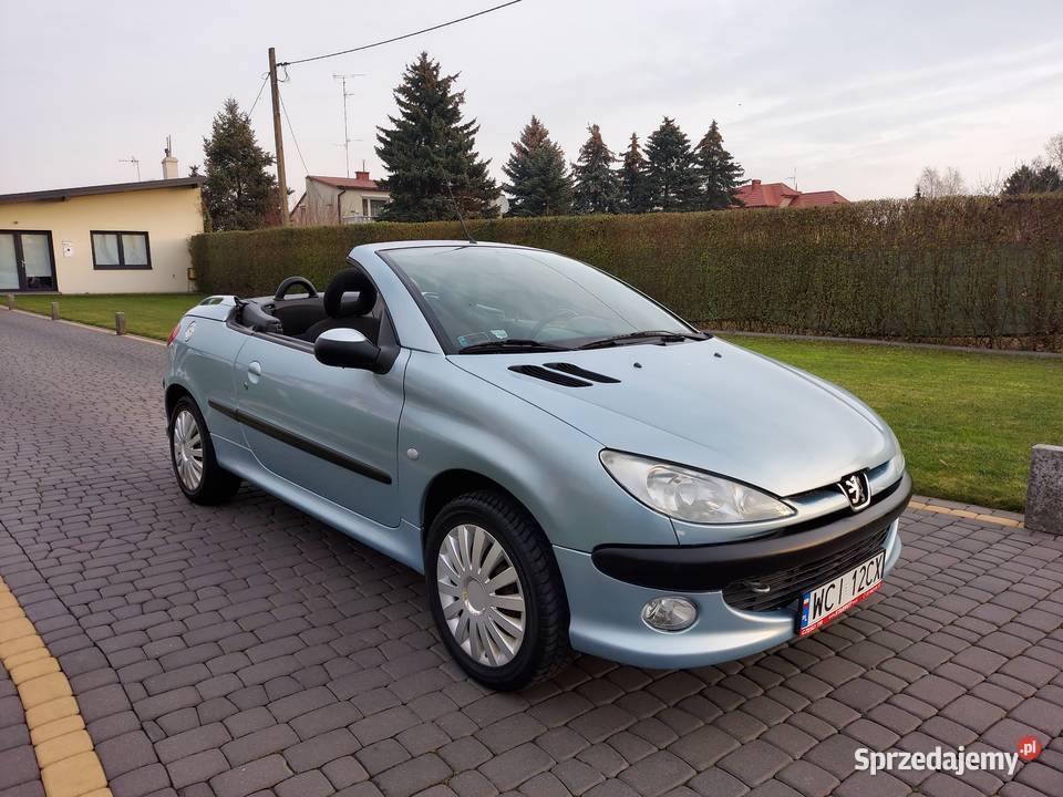 Peugeot 206 CC niski przebieg FV23 86100km sprzedam