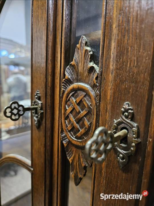 Dębowa witryna 50cm Brójce