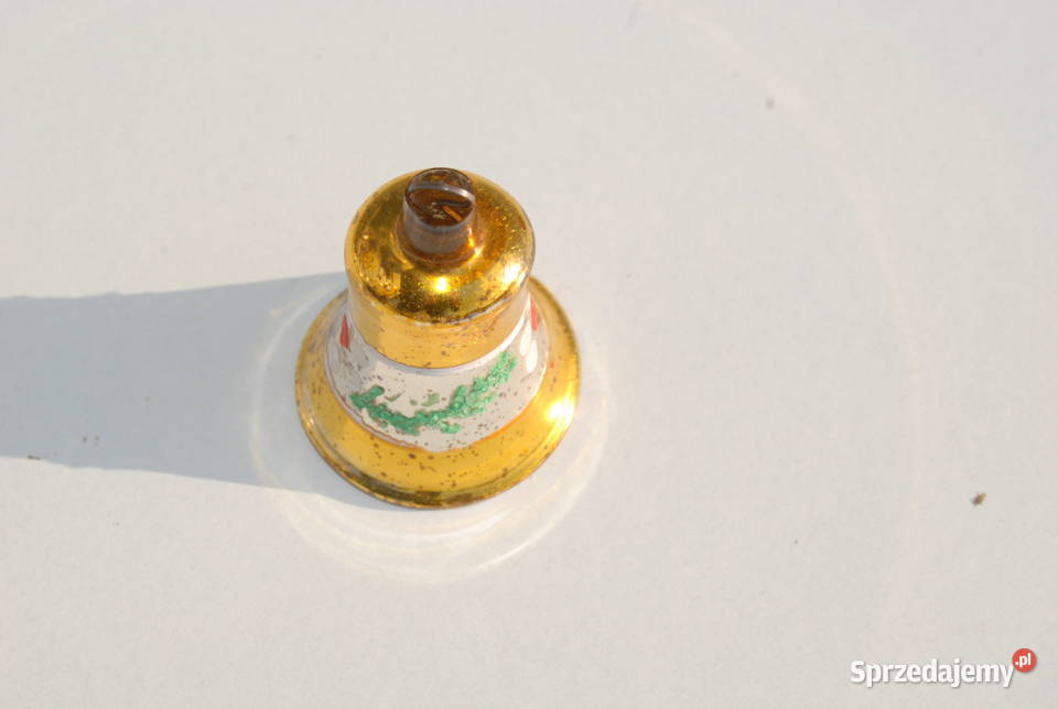 Stara ozdoba choinkowa bombka dzwonek dzwoneczek śląskie Cieszyn sprzedam