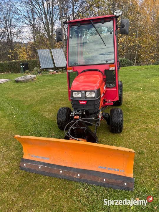 Traktorek komunalny Shibaura SX24 4x4 pług Pozostałe małopolskie Dobra