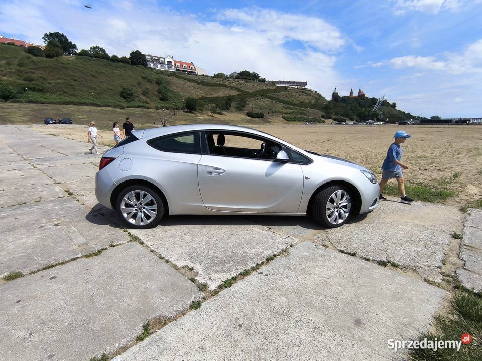 Opel Astra J GTC 14 Turbo 120HP asystent parkowania Płock