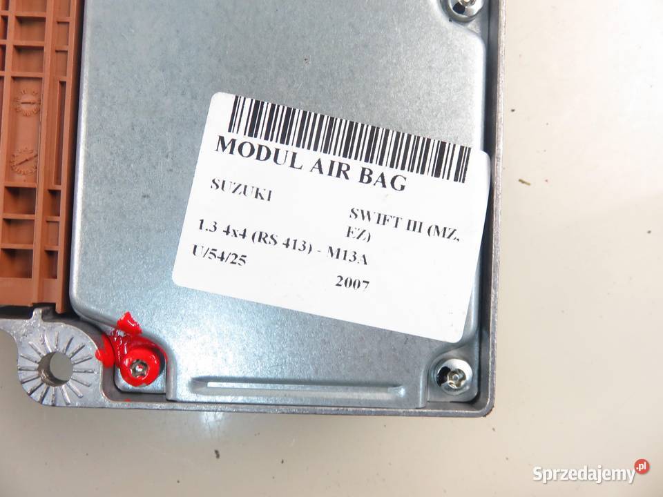 MODUŁ AIRBAG SUZUKI SWIFT III MZ EZ 3891062J11