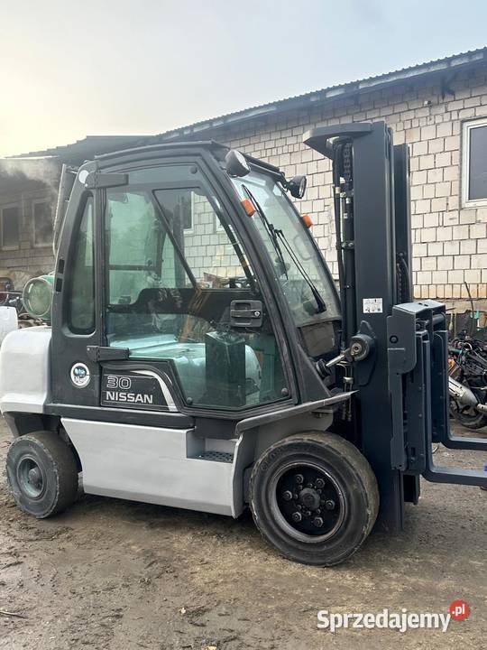 Wózek Widłowy NISSAN 30 LPG TDL Wolny Skok Tymowa