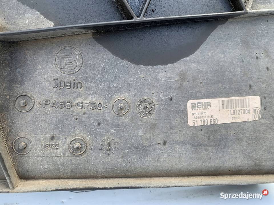 FIAT FIORINO III 13r wentylator chłodnicy świętokrzyskie Kielce