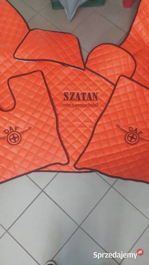 Daf dywaniki pikowane do dafa tir eko skóra haft Pozostałe Łosice