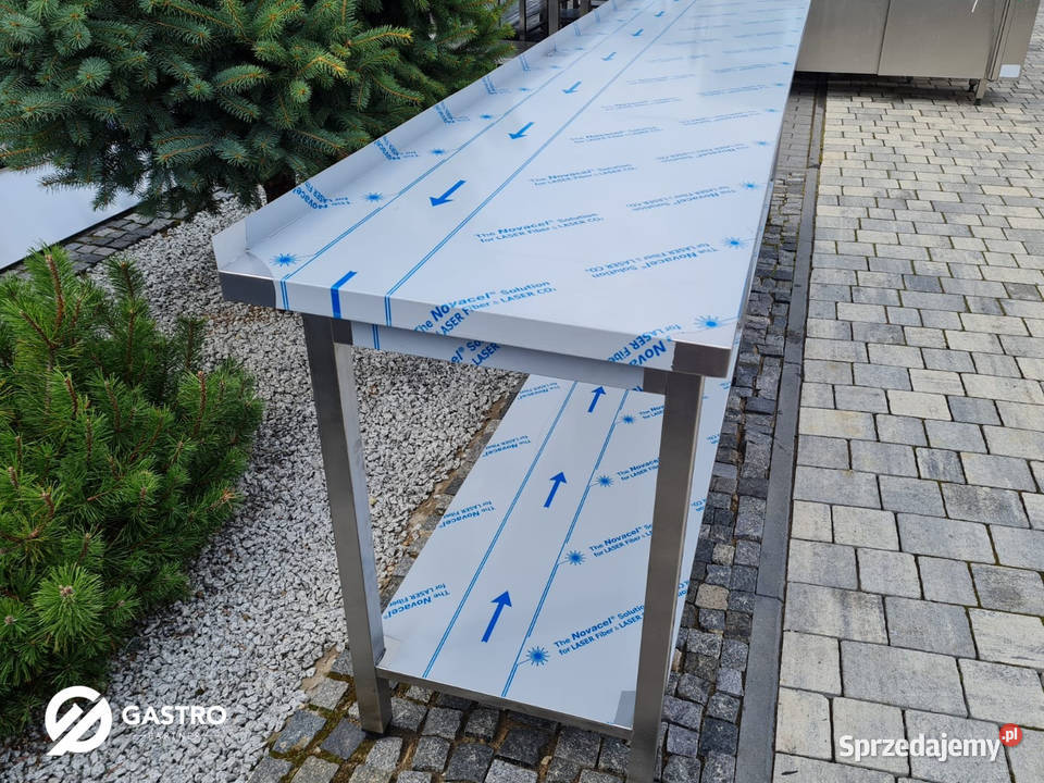 Stół gastronomiczny nierdzewny 280x60x85 Meble sprzedam