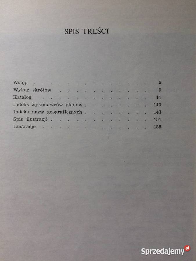 3026 Katalog Planów Miast I Wsi Pomorza Zach zachodniopomorskie Szczecin