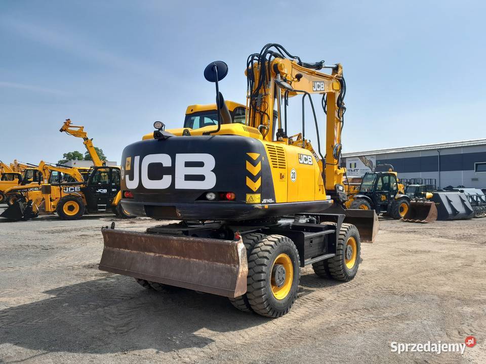 JCB JS145W 2020R KOPARKA KOŁOWA KOŁÓWKA CAT Krotoszyn