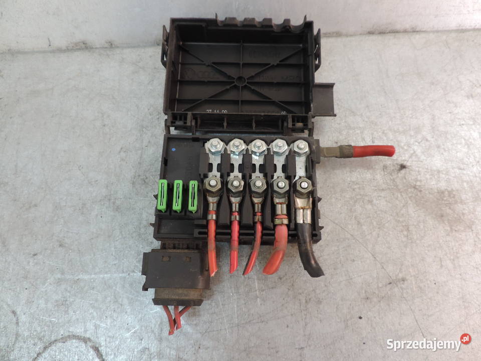 SKRZYNKA BEZPIECZNIKÓW VW SKODA SEAT 1J0937550AB