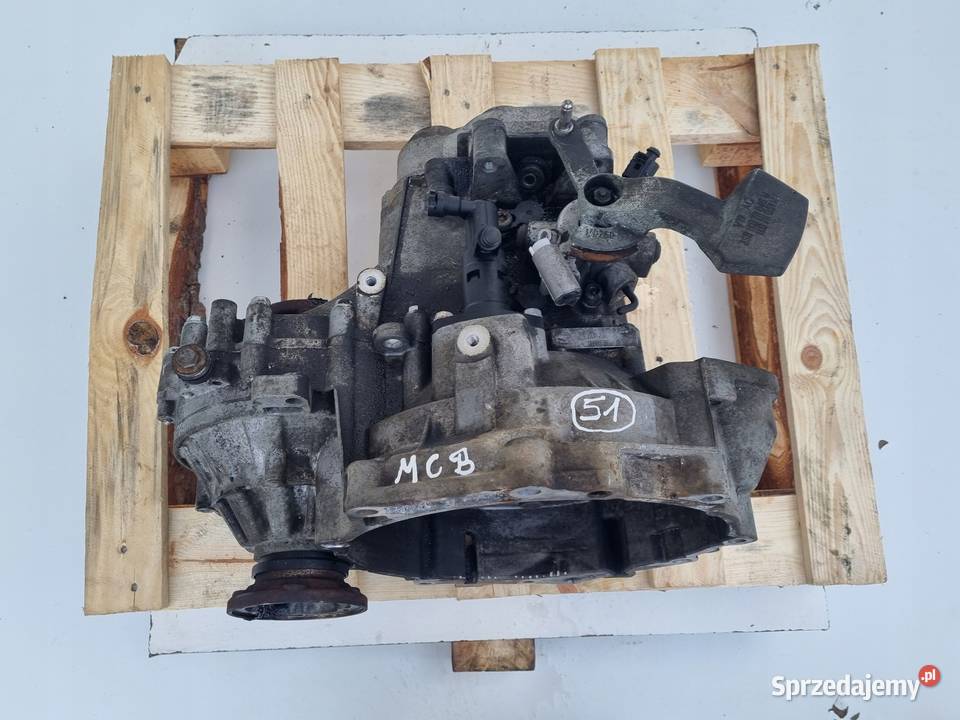 VW Golf VI 14 TSI SKRZYNIA BIEGÓW manualna MCB Janów